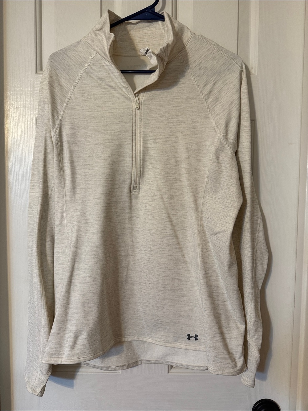 Under Armour Women’s Cream 1/4 Zip Cold Gear